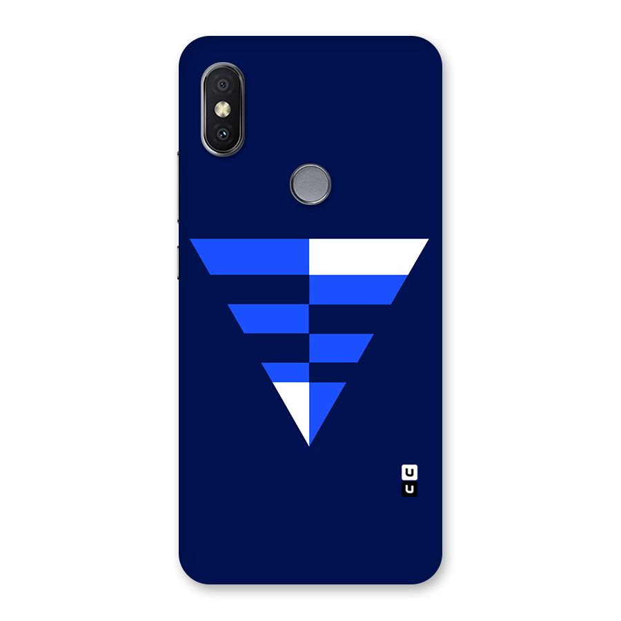 Minimalistic Abstract Inverted Triangle Back Case for Redmi Y2