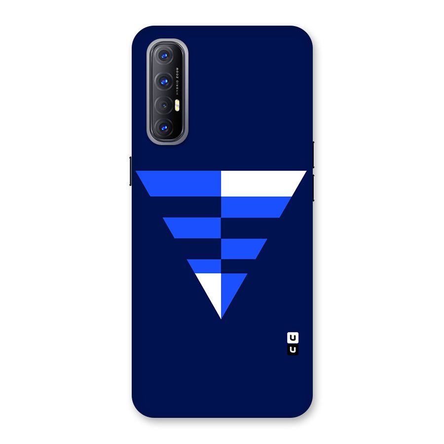 Minimalistic Abstract Inverted Triangle Back Case for Reno3 Pro
