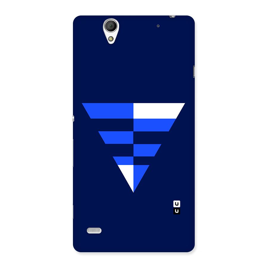 Minimalistic Abstract Inverted Triangle Back Case for Sony Xperia C4