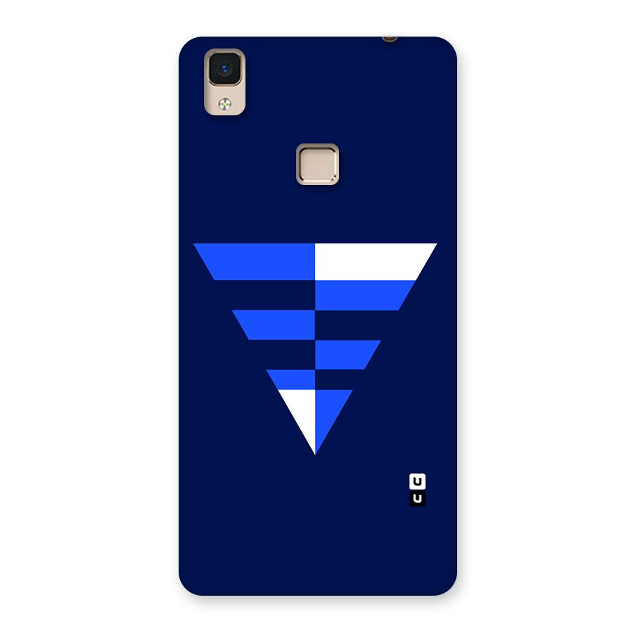 Minimalistic Abstract Inverted Triangle Back Case for V3 Max