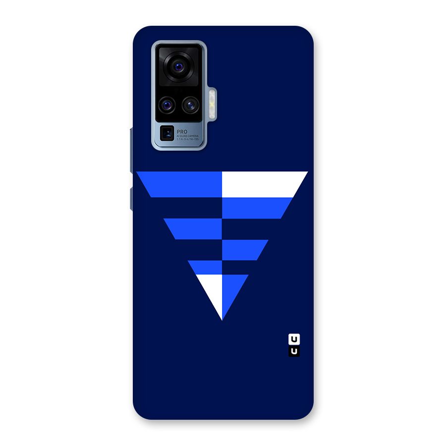 Minimalistic Abstract Inverted Triangle Back Case for Vivo X50 Pro