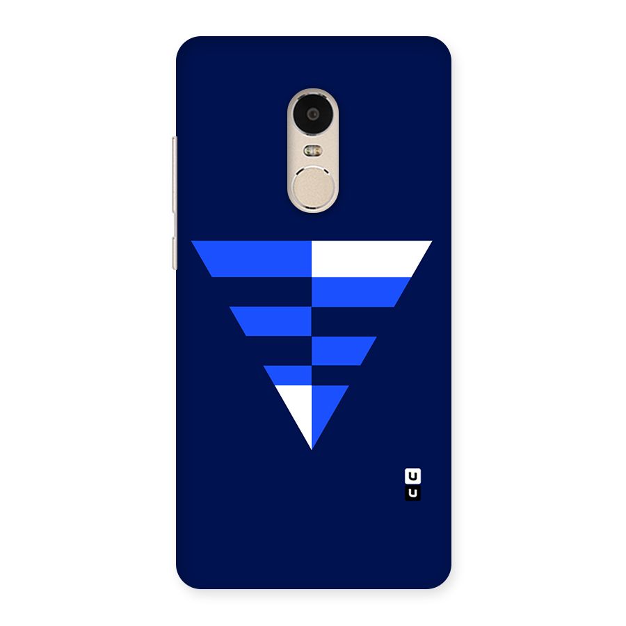 Minimalistic Abstract Inverted Triangle Back Case for Xiaomi Redmi Note 4