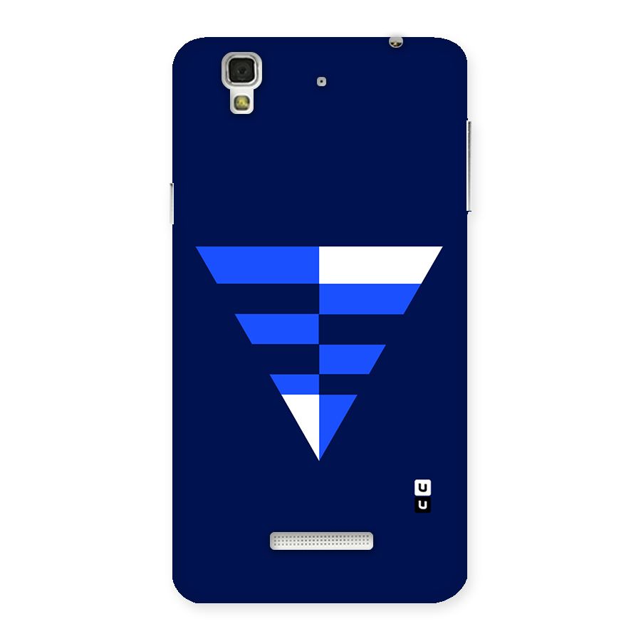 Minimalistic Abstract Inverted Triangle Back Case for YU Yureka Plus