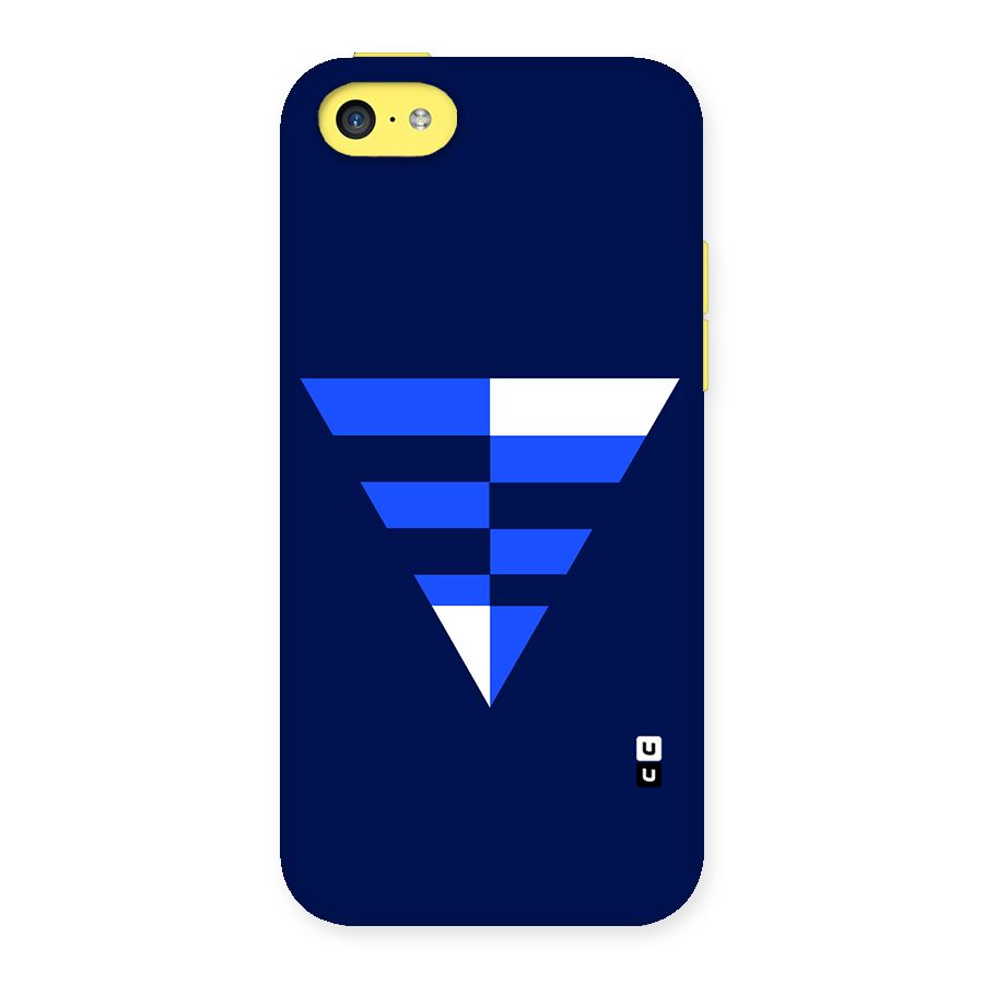 Minimalistic Abstract Inverted Triangle Back Case for iPhone 5C