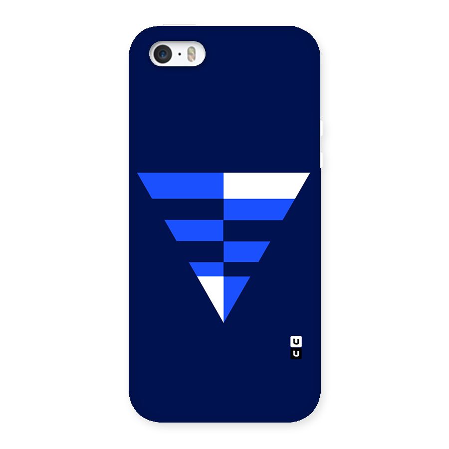 Minimalistic Abstract Inverted Triangle Back Case for iPhone SE
