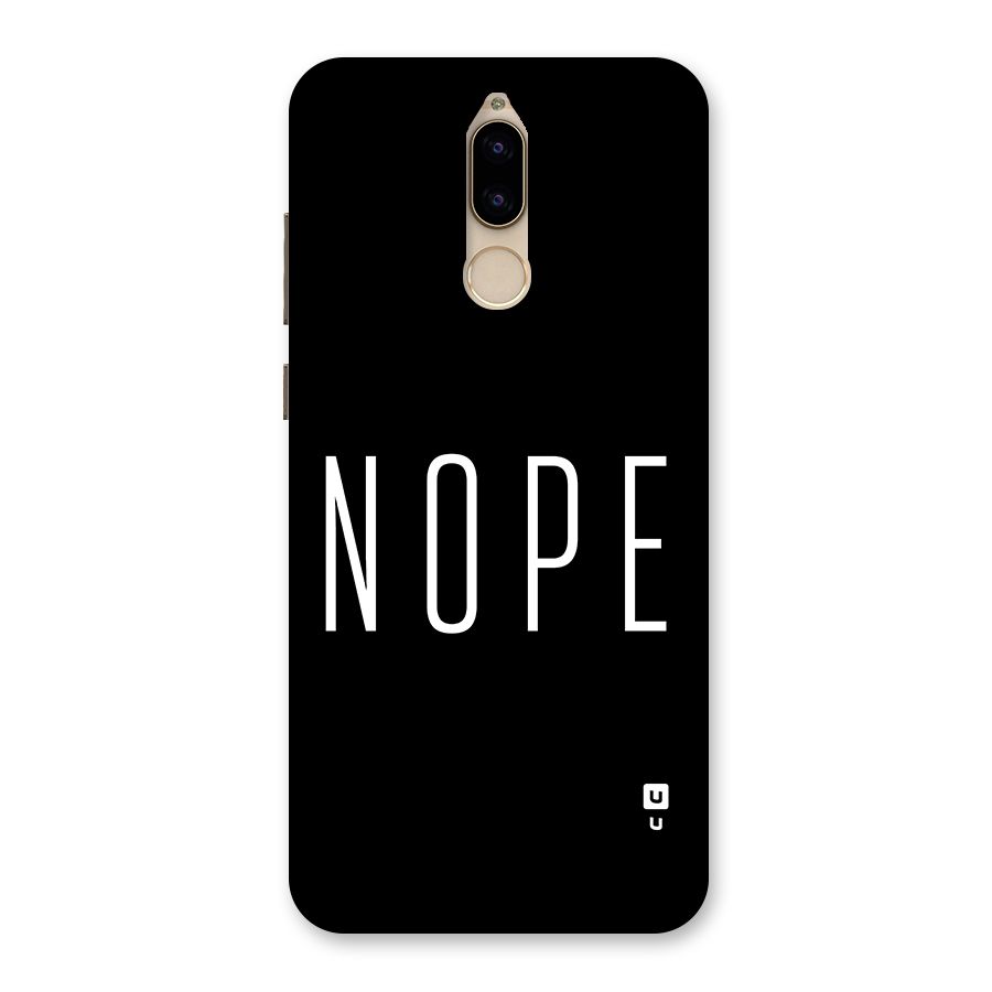 Minimalistic Nope Back Case for Honor 9i