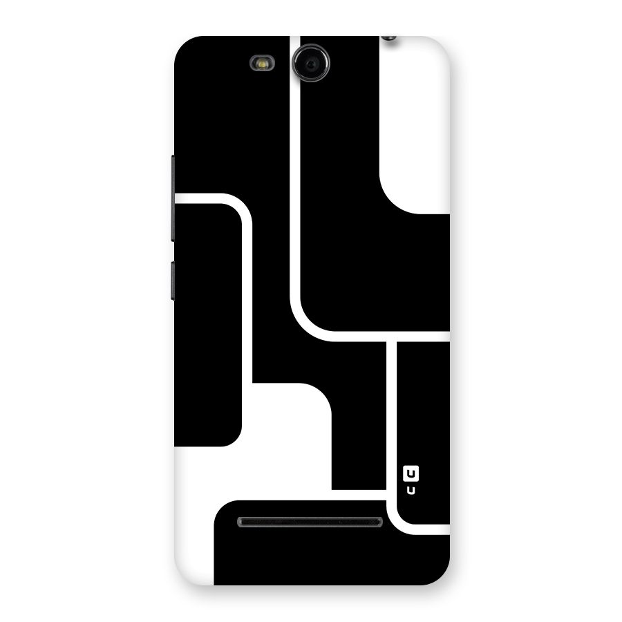 Minimalistic Shapes Back Case for Canvas Juice 3 Q392