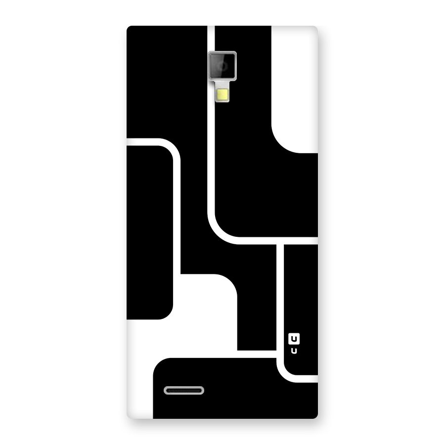 Minimalistic Shapes Back Case for Canvas Xpress A99