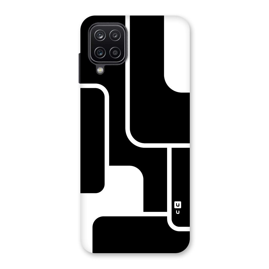 Minimalistic Shapes Back Case for Galaxy A12