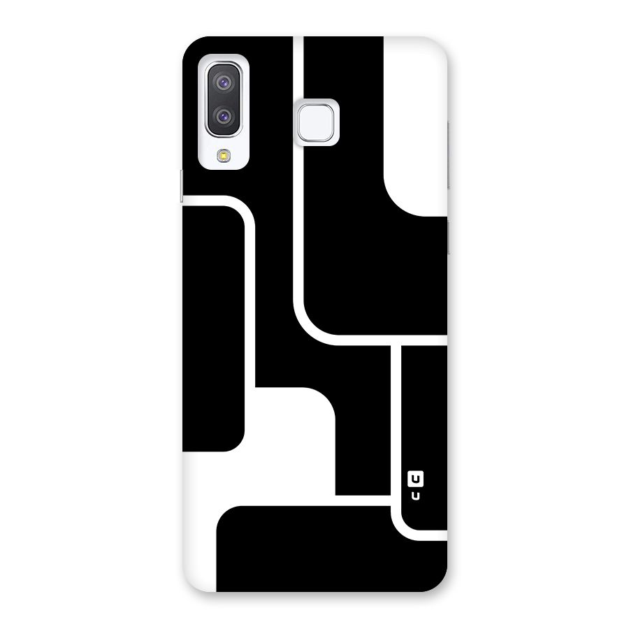Minimalistic Shapes Back Case for Galaxy A8 Star