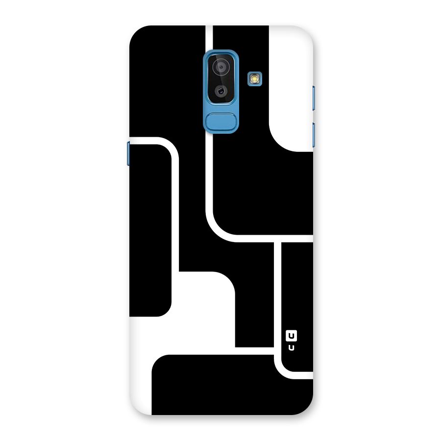Minimalistic Shapes Back Case for Galaxy J8