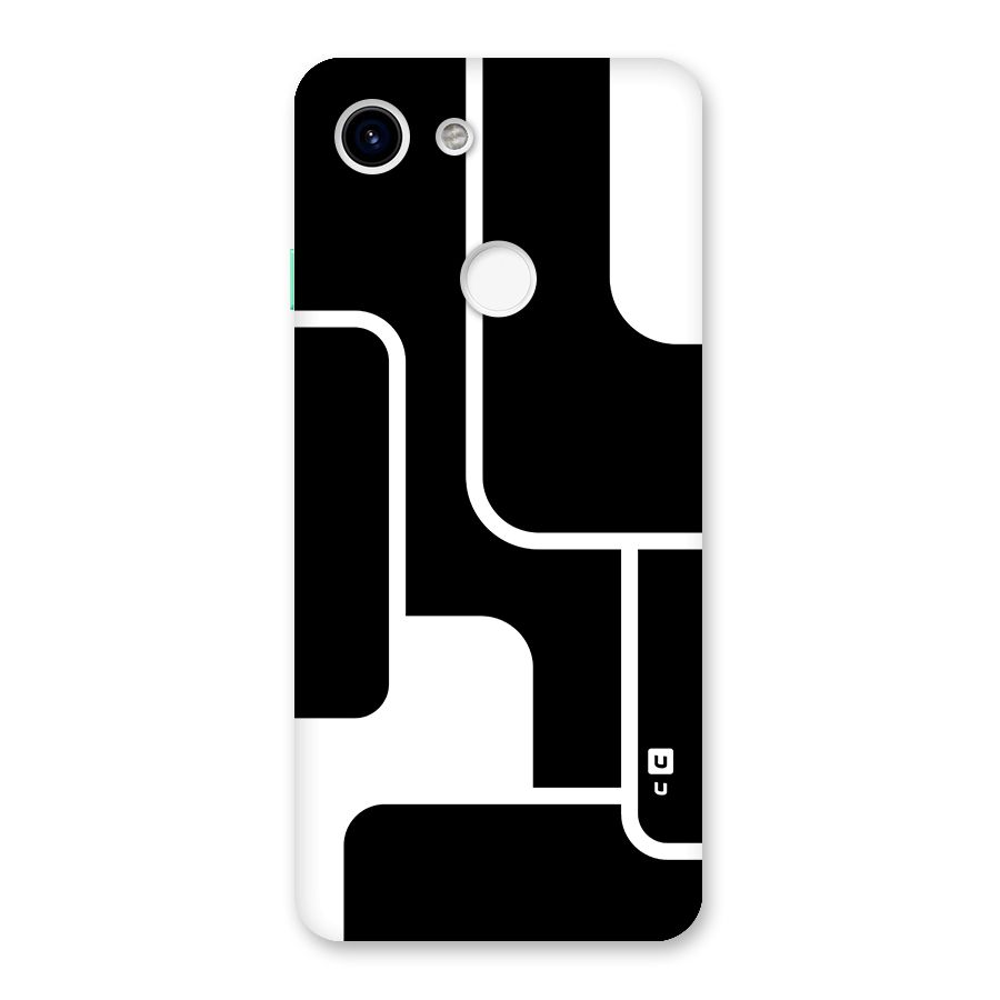 Minimalistic Shapes Back Case for Google Pixel 3