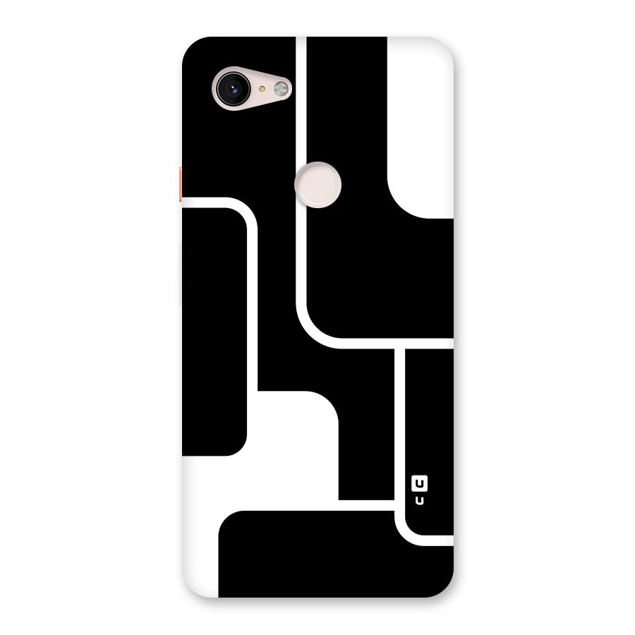 Minimalistic Shapes Back Case for Google Pixel 3 XL