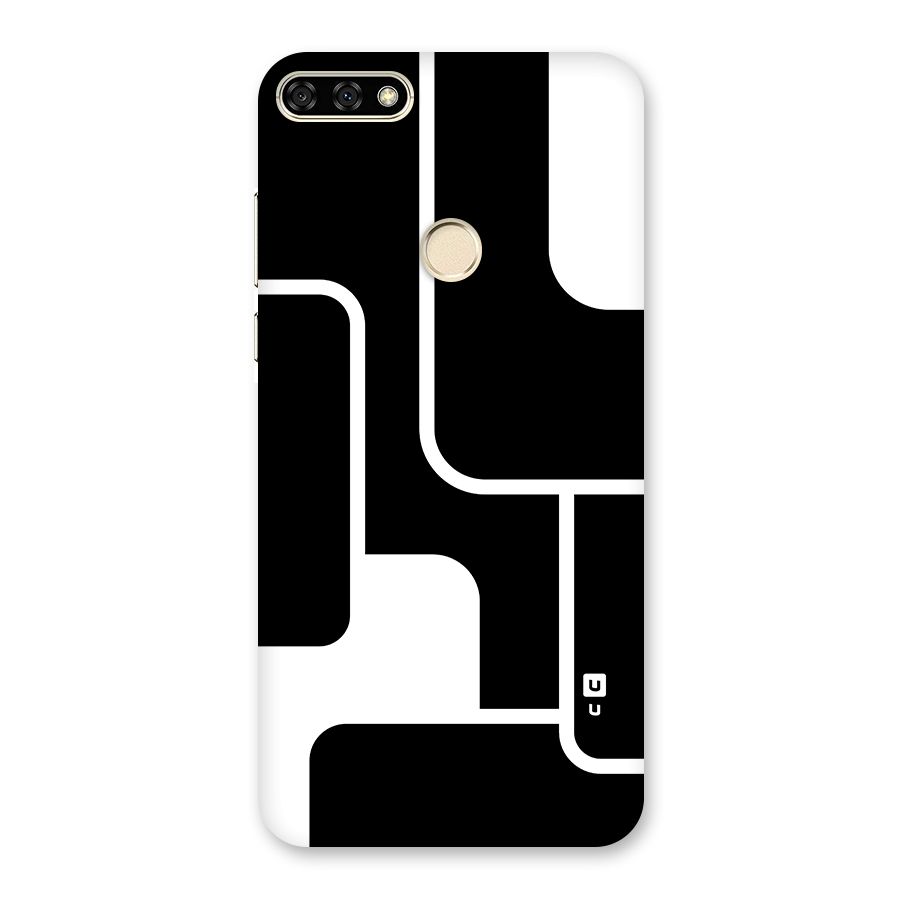 Minimalistic Shapes Back Case for Honor 7A