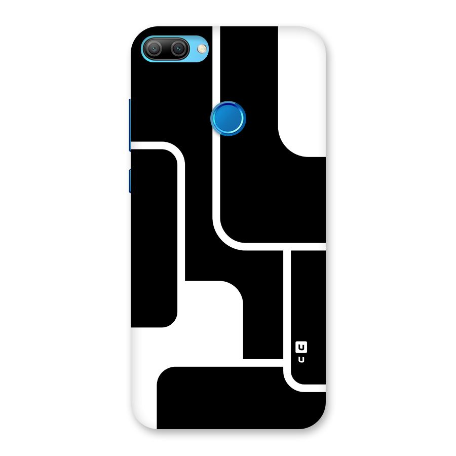 Minimalistic Shapes Back Case for Honor 9N