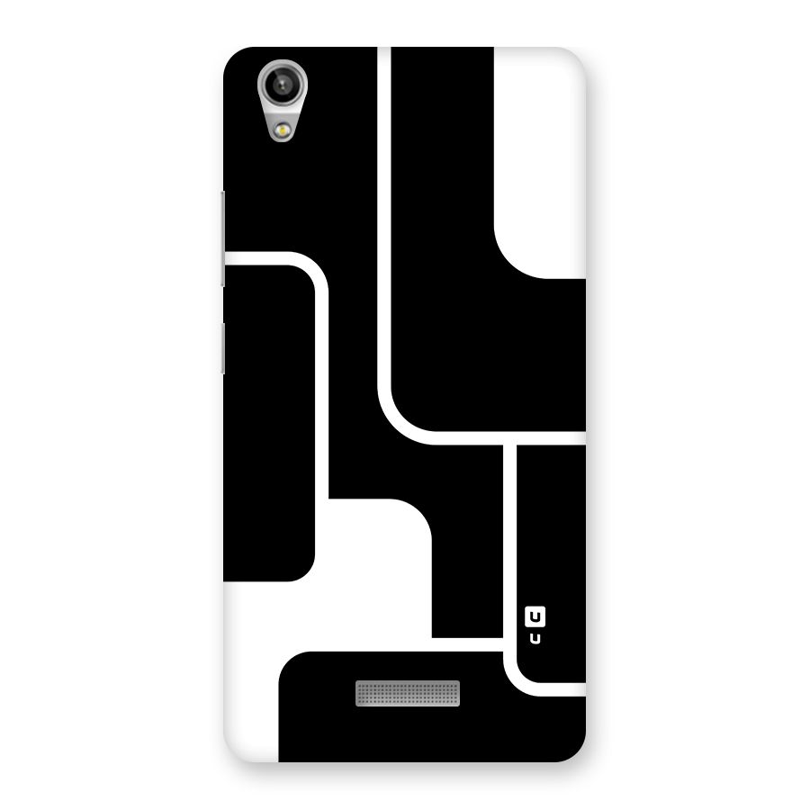 Minimalistic Shapes Back Case for Lava Pixel V1