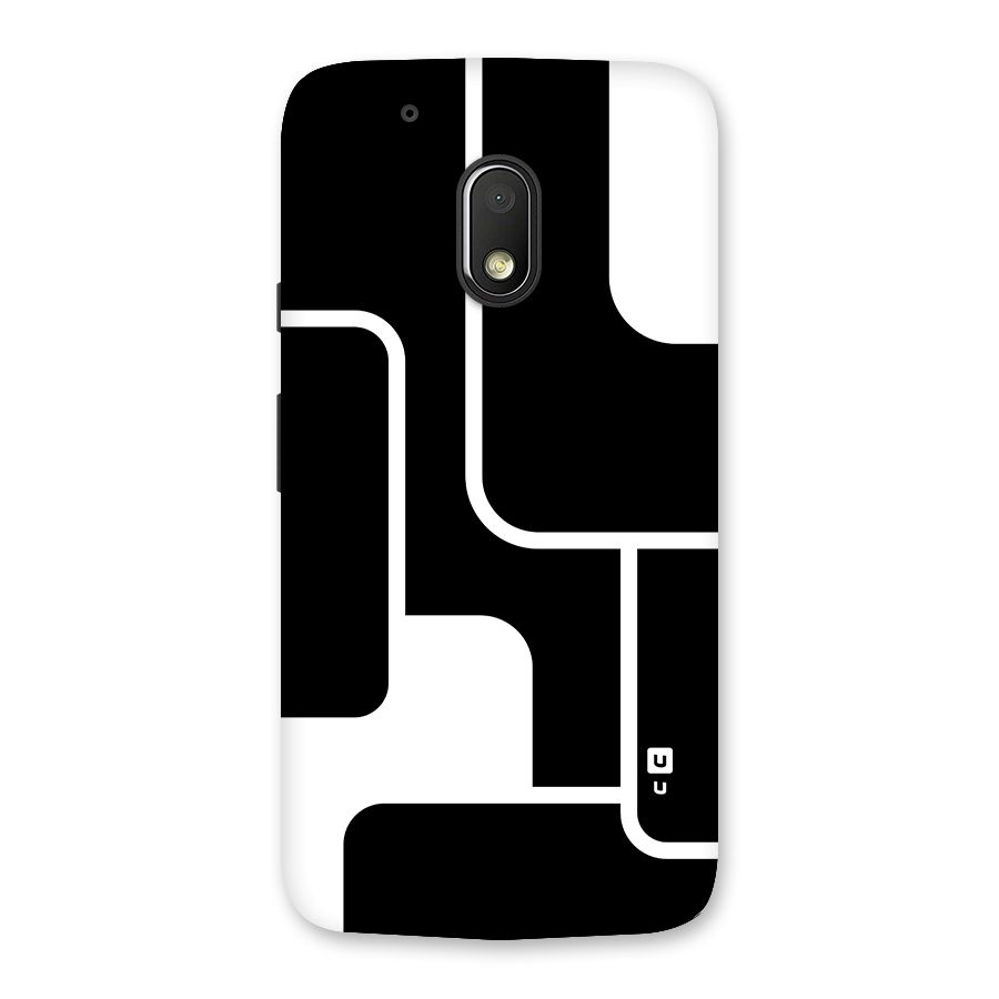 Minimalistic Shapes Back Case for Moto G4 Play