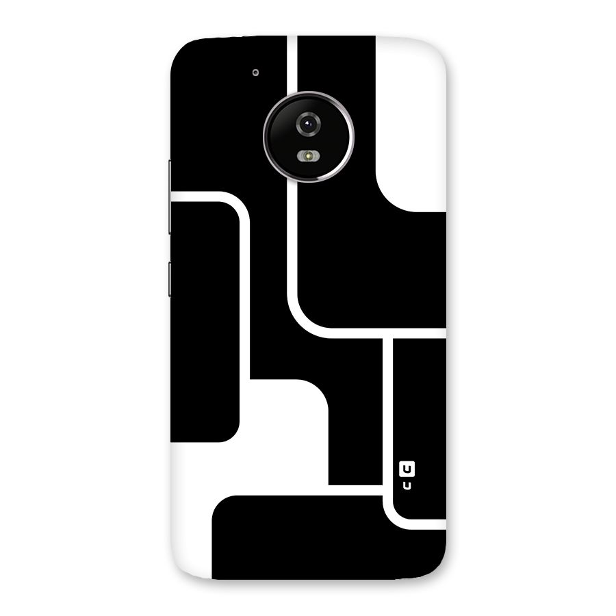 Minimalistic Shapes Back Case for Moto G5