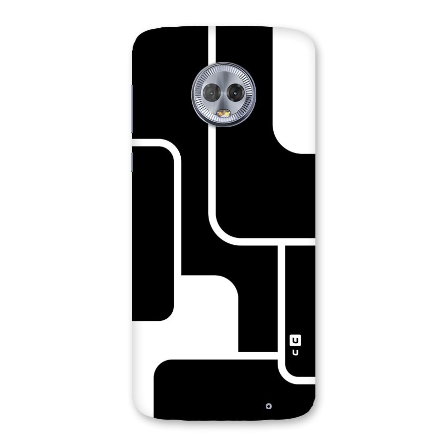 Minimalistic Shapes Back Case for Moto G6 Plus