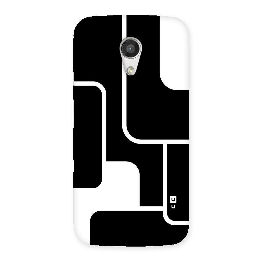 Minimalistic Shapes Back Case for Moto G 2nd Gen