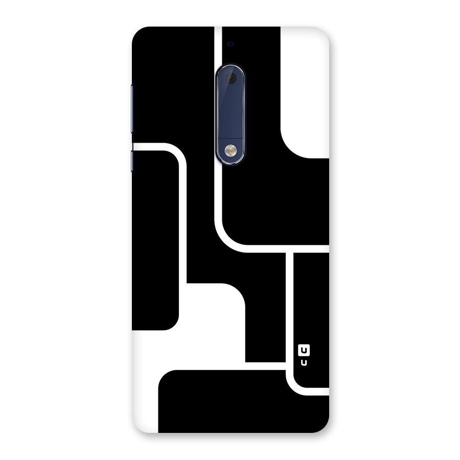 Minimalistic Shapes Back Case for Nokia 5