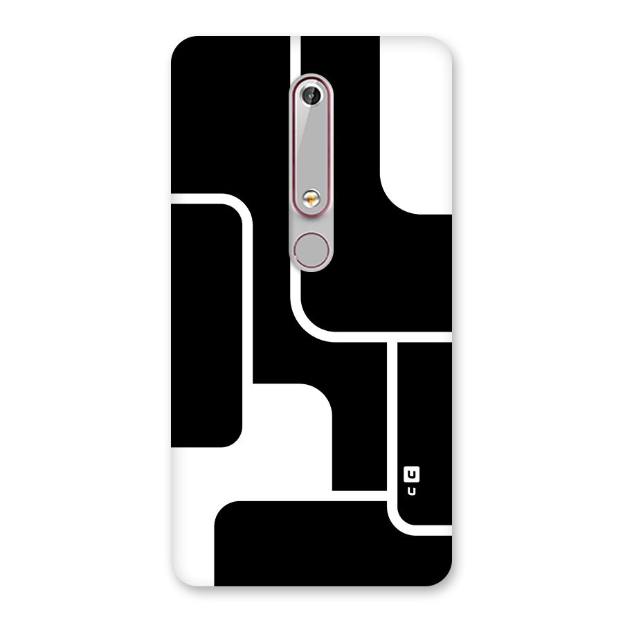 Minimalistic Shapes Back Case for Nokia 6.1