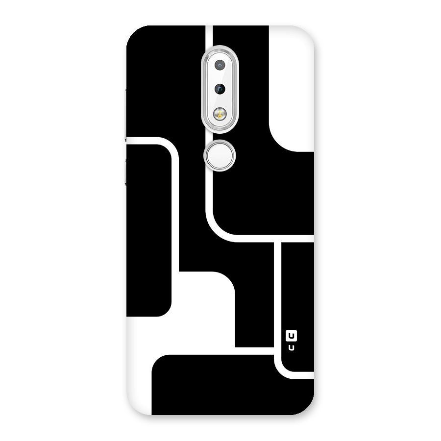 Minimalistic Shapes Back Case for Nokia 6.1 Plus