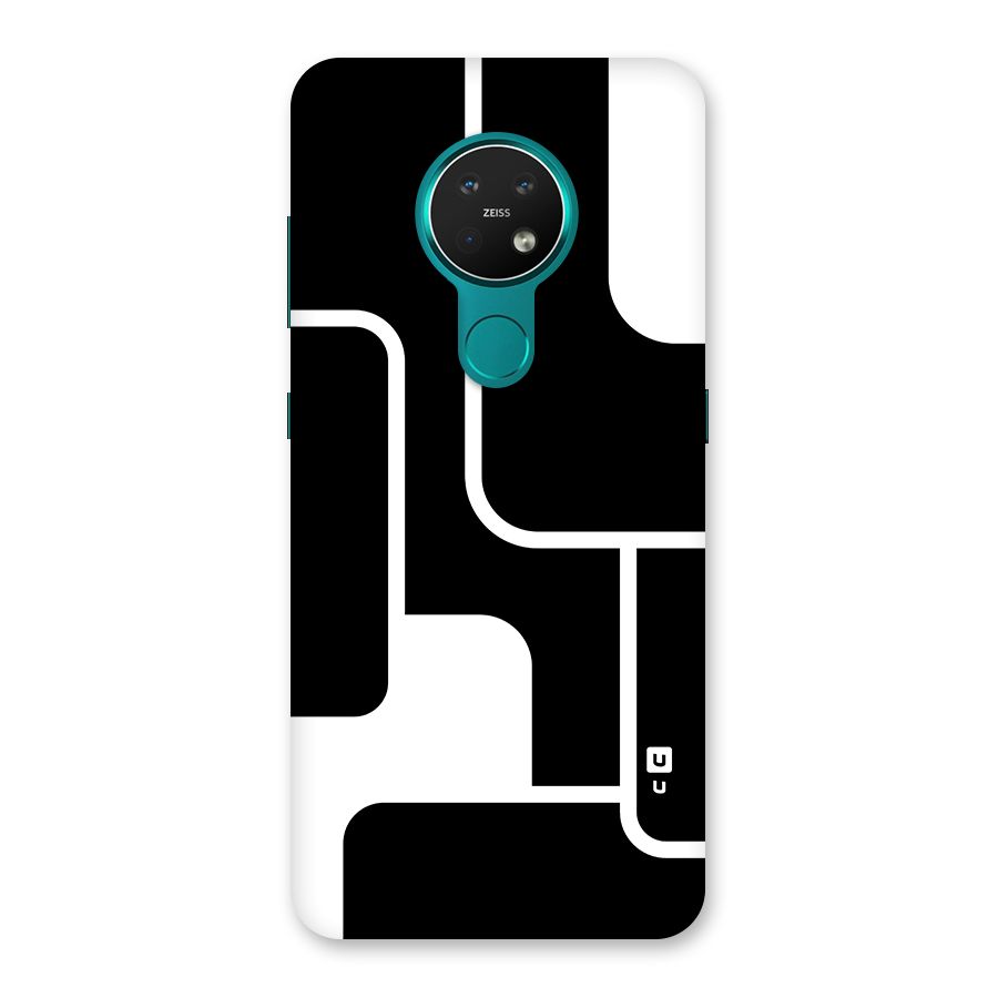 Minimalistic Shapes Back Case for Nokia 7.2