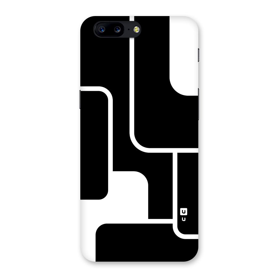 Minimalistic Shapes Back Case for OnePlus 5