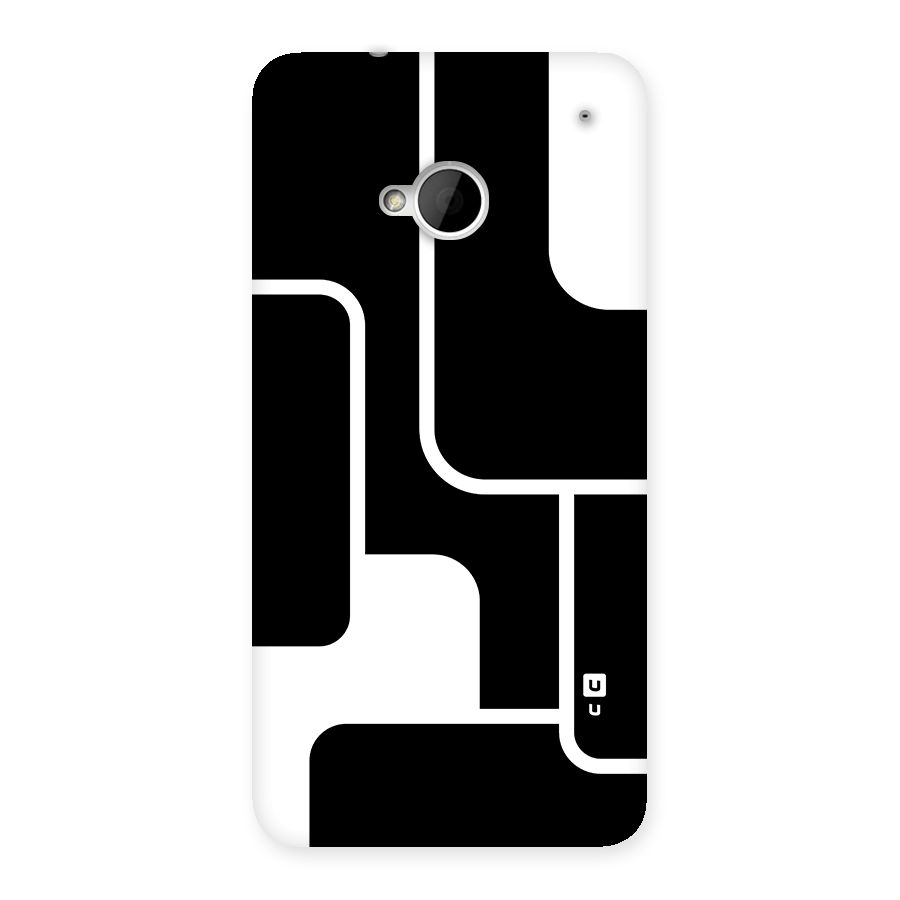 Minimalistic Shapes Back Case for One M7 (Single Sim)