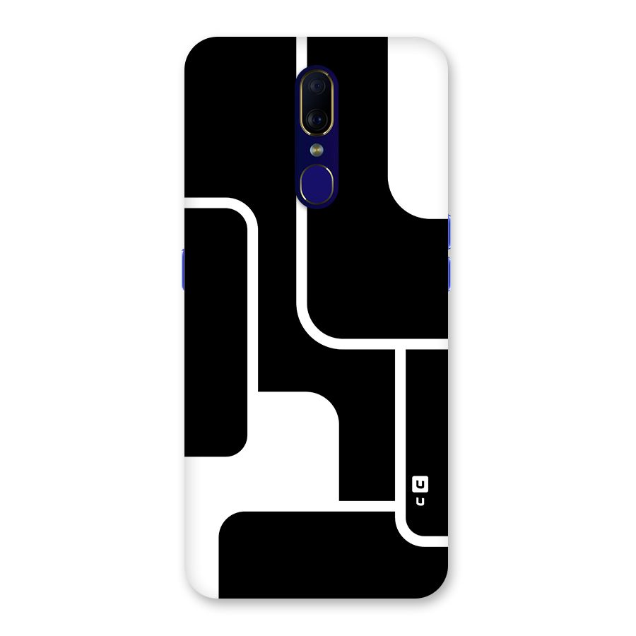 Minimalistic Shapes Back Case for Oppo F11