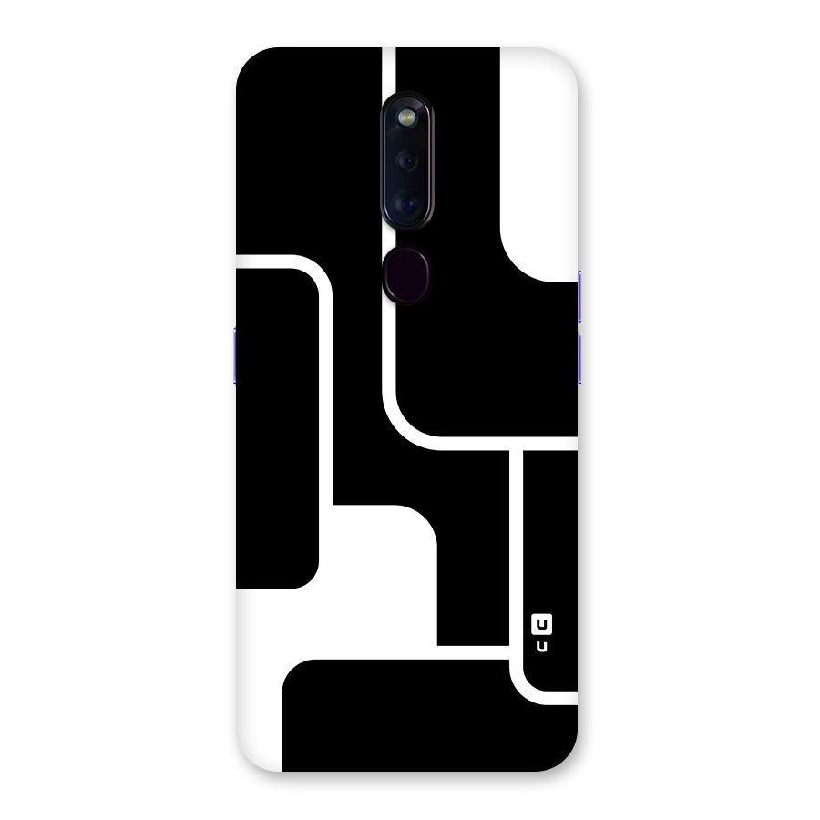 Minimalistic Shapes Back Case for Oppo F11 Pro