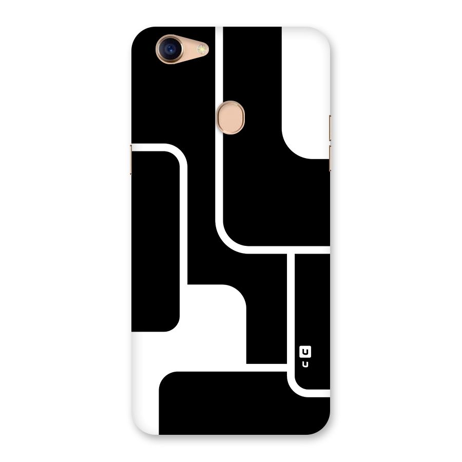 Minimalistic Shapes Back Case for Oppo F5 Youth