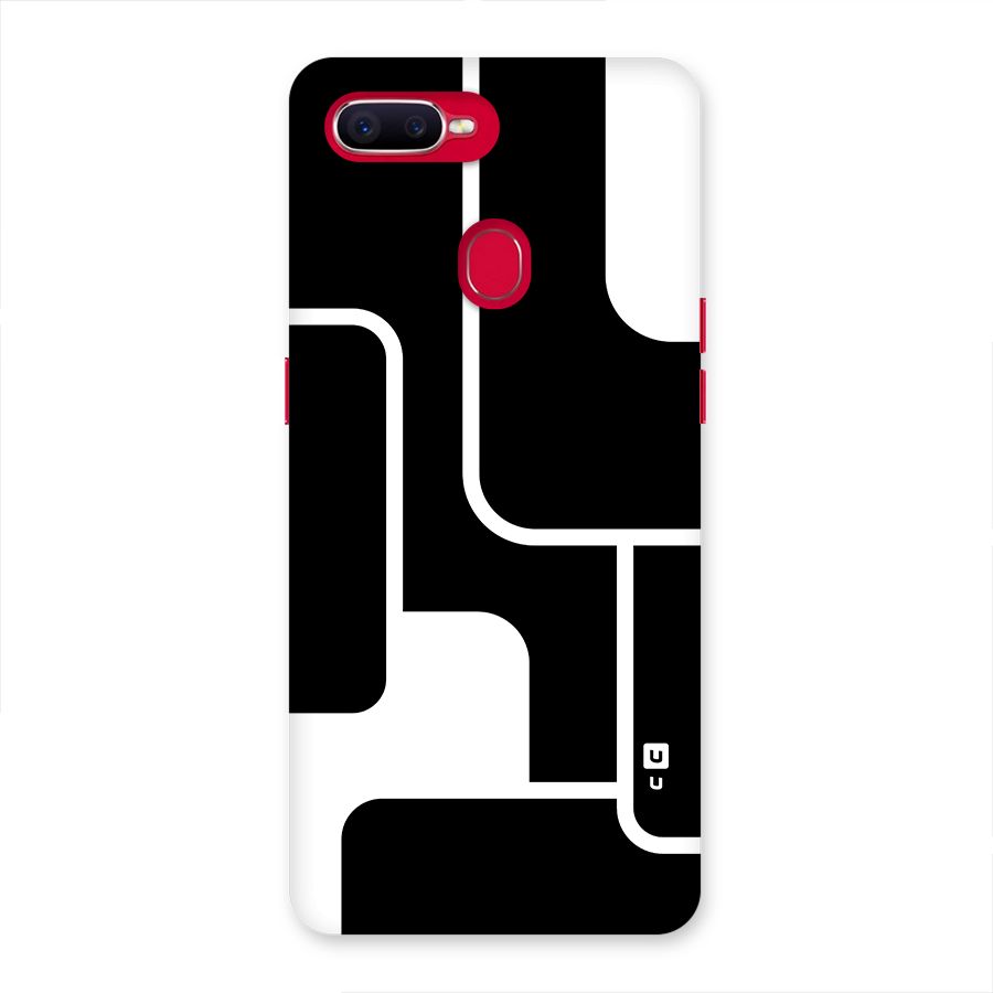 Minimalistic Shapes Back Case for Oppo F9 Pro