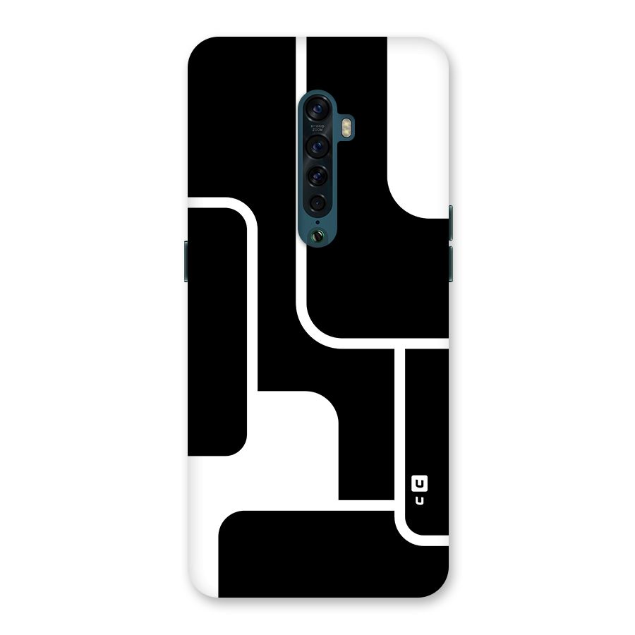 Minimalistic Shapes Back Case for Oppo Reno2
