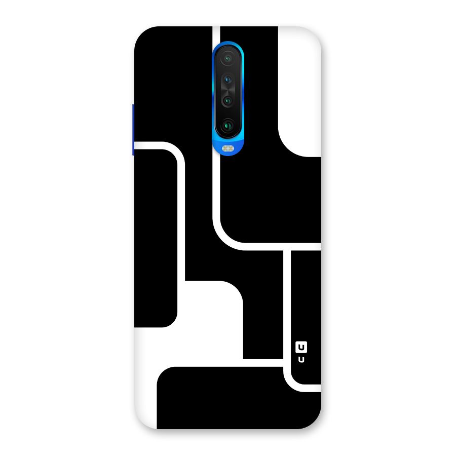 Minimalistic Shapes Back Case for Poco X2