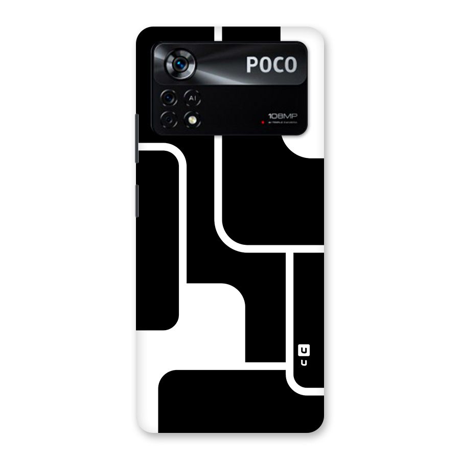 Minimalistic Shapes Back Case for Poco X4 Pro 5G