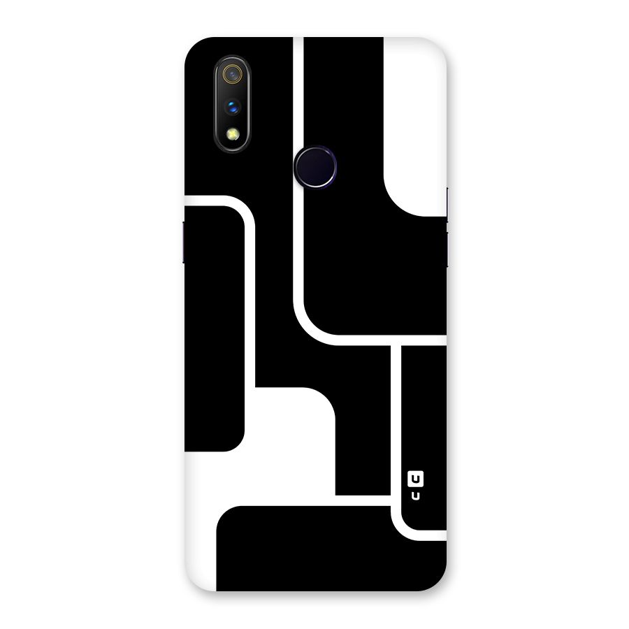 Minimalistic Shapes Back Case for Realme 3 Pro