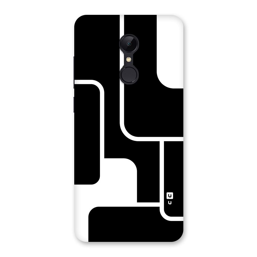 Minimalistic Shapes Back Case for Redmi 5
