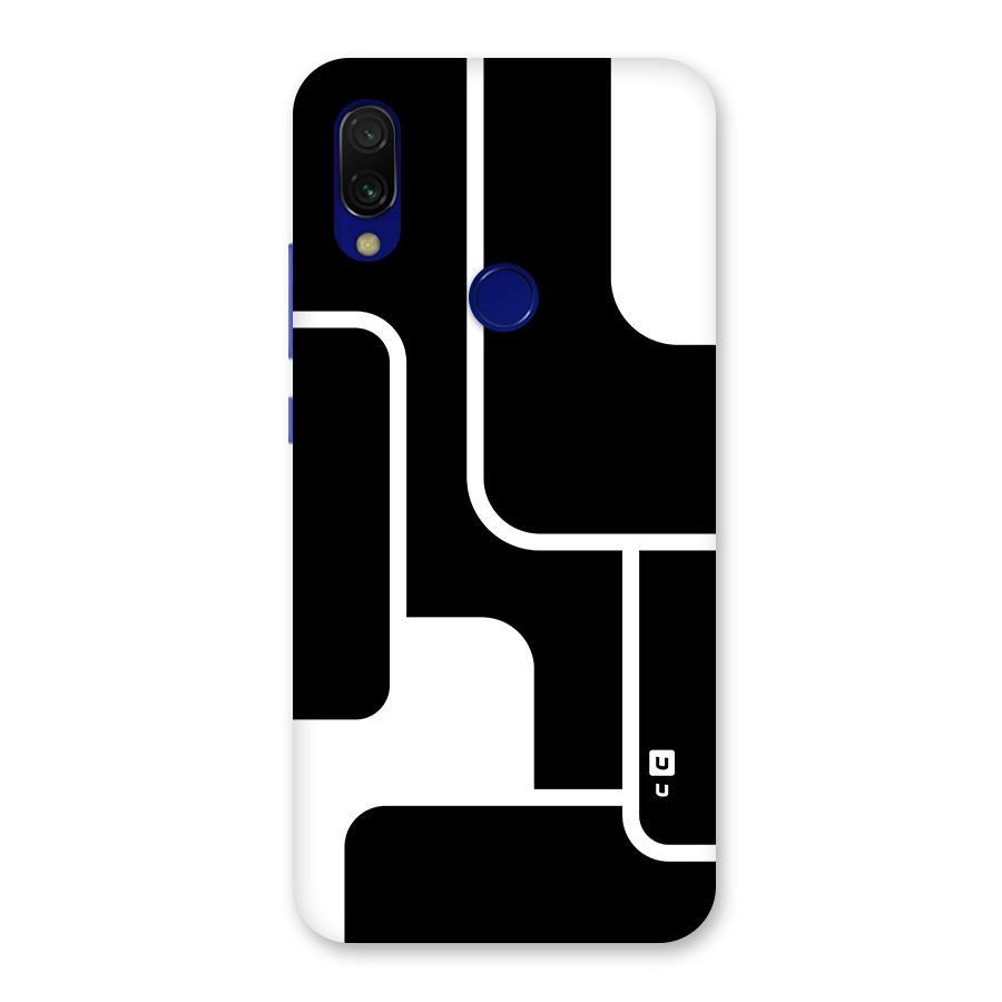 Minimalistic Shapes Back Case for Redmi 7