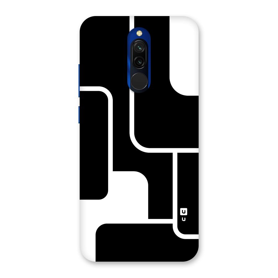 Minimalistic Shapes Back Case for Redmi 8