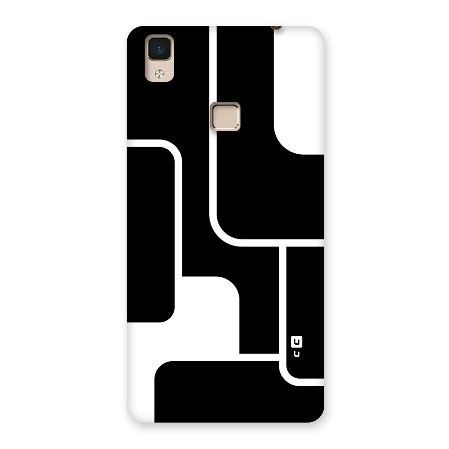 Minimalistic Shapes Back Case for V3 Max