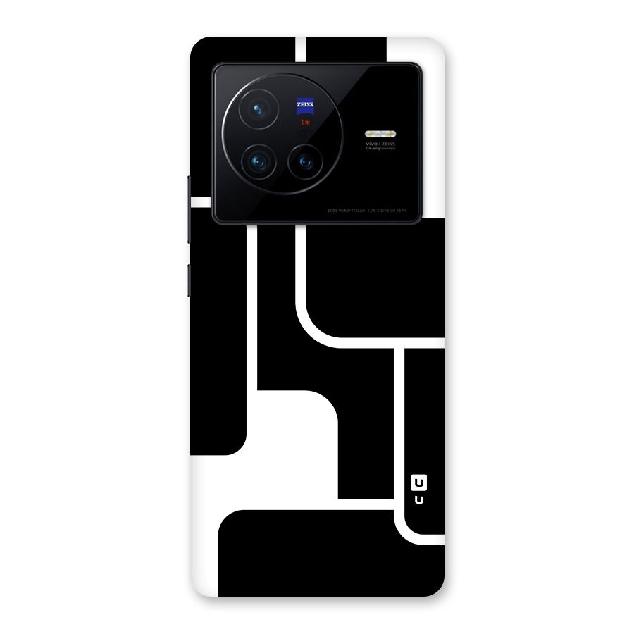 Minimalistic Shapes Back Case for Vivo X80