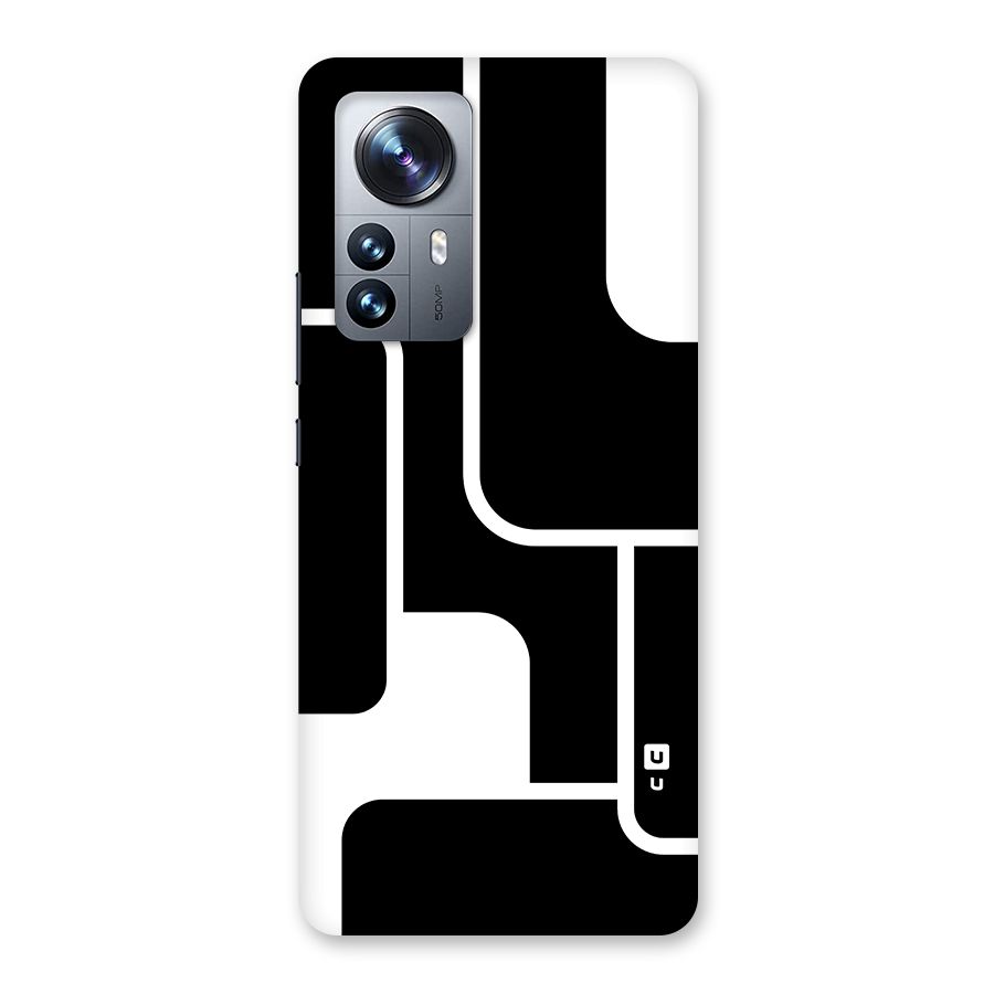 Minimalistic Shapes Back Case for Xiaomi 12 Pro