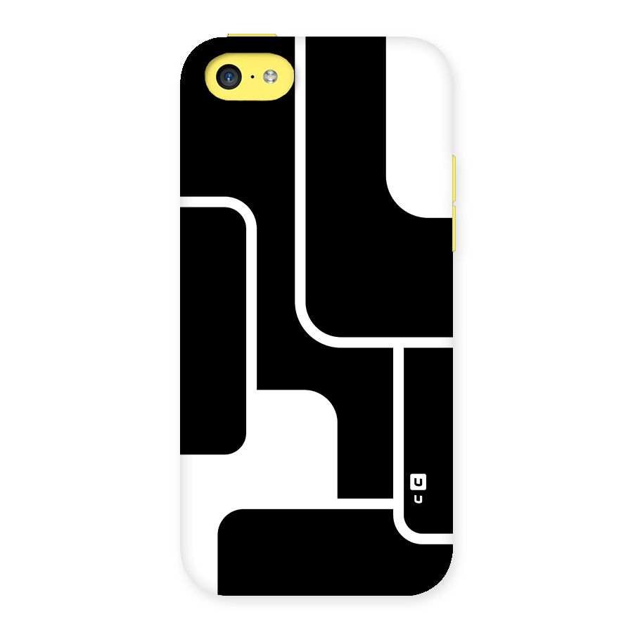 Minimalistic Shapes Back Case for iPhone 5C