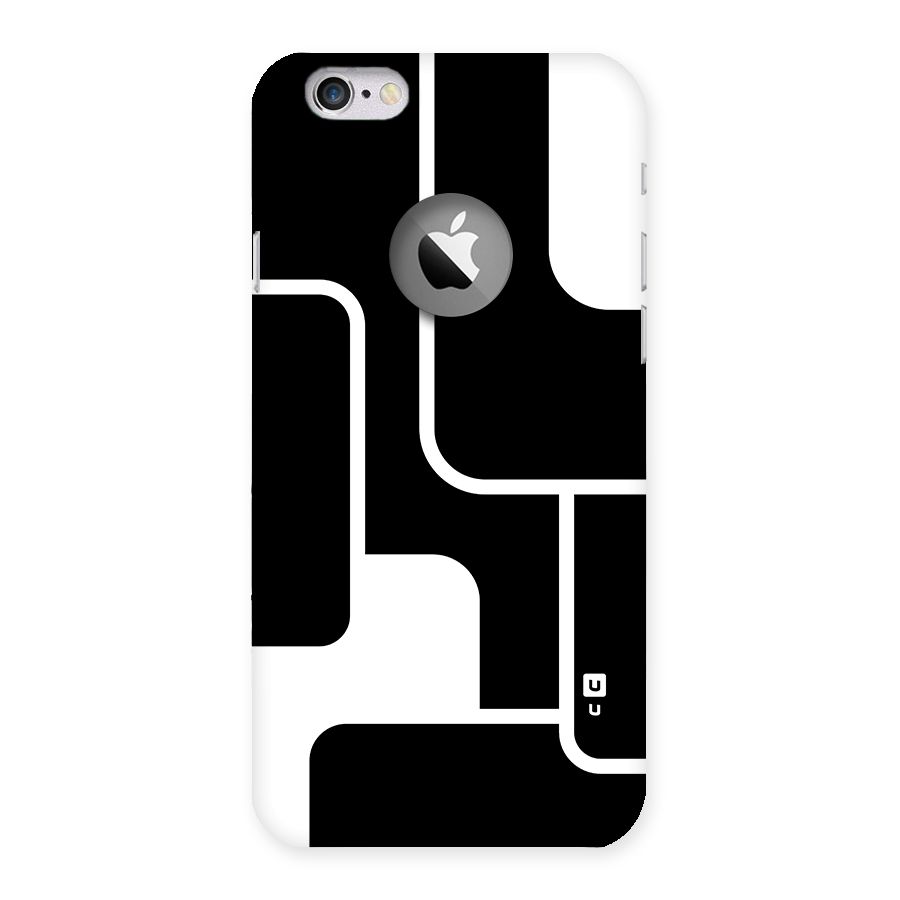 Minimalistic Shapes Back Case for iPhone 6 Logo Cut