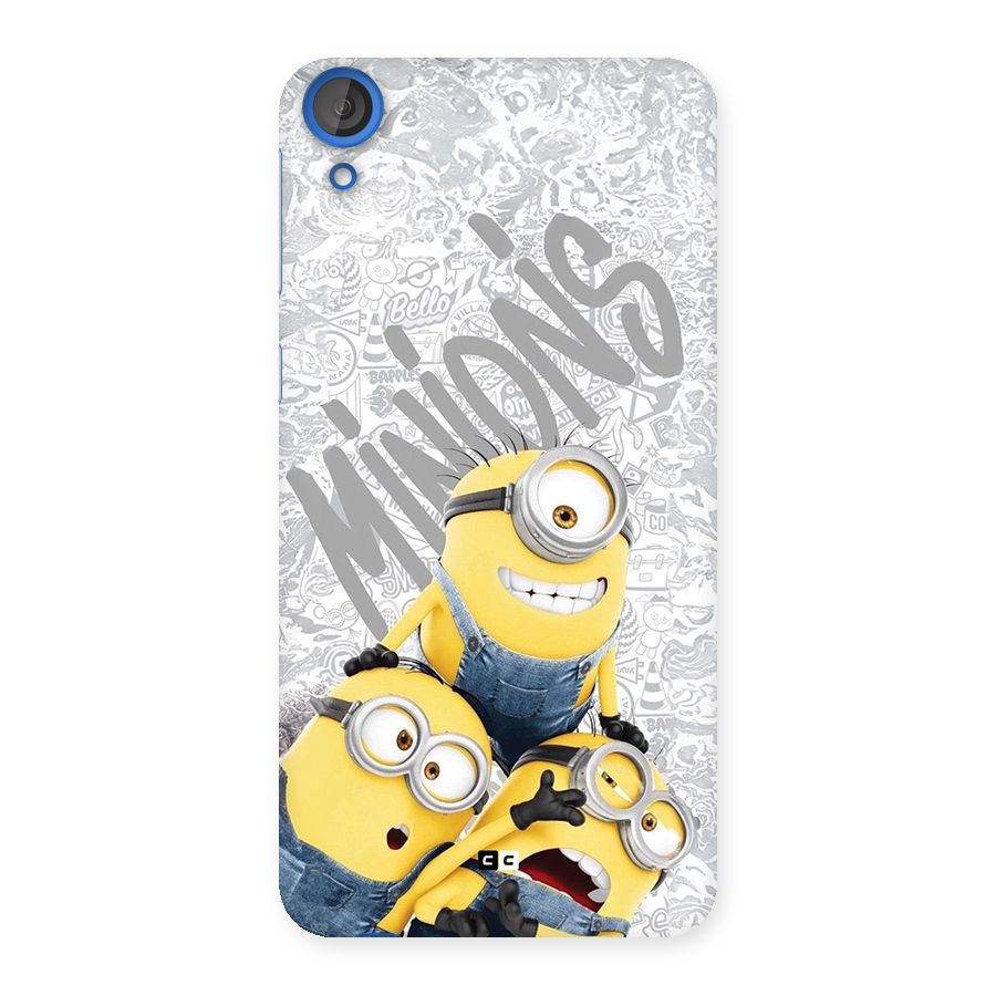 Minions Typo Back Case for Desire 820