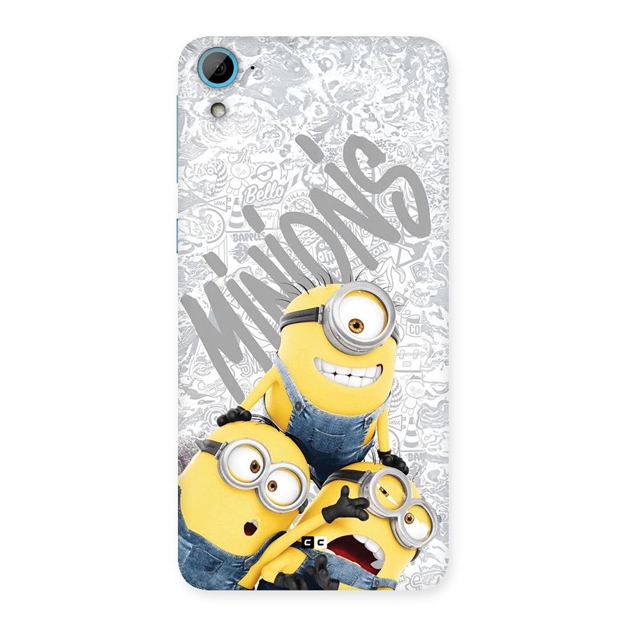 Minions Typo Back Case for Desire 826