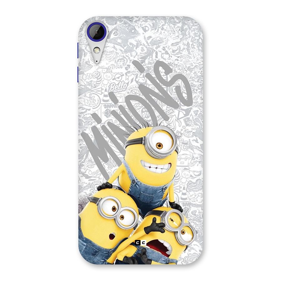 Minions Typo Back Case for Desire 830