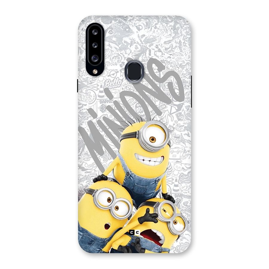 Minions Typo Back Case for Galaxy A20s